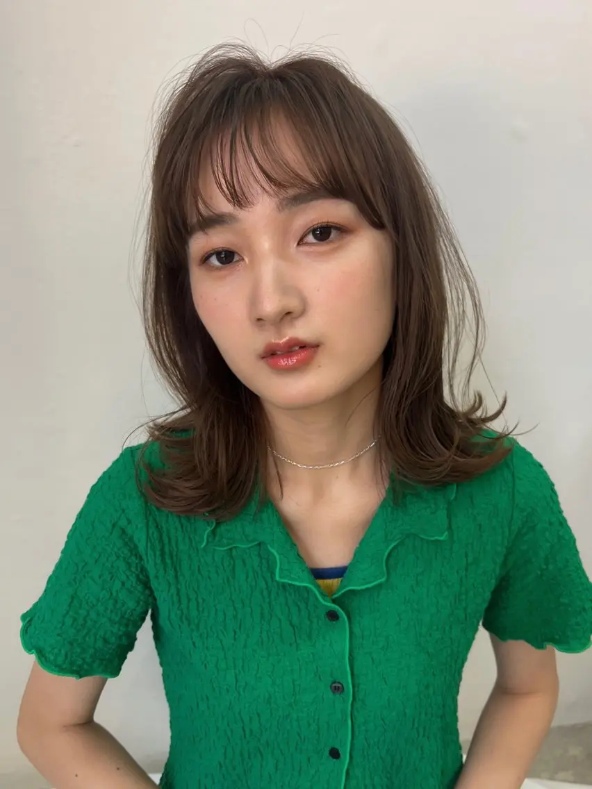 ロング カラー 谷町/Le'a /竹原しおなのヘアスタイル
