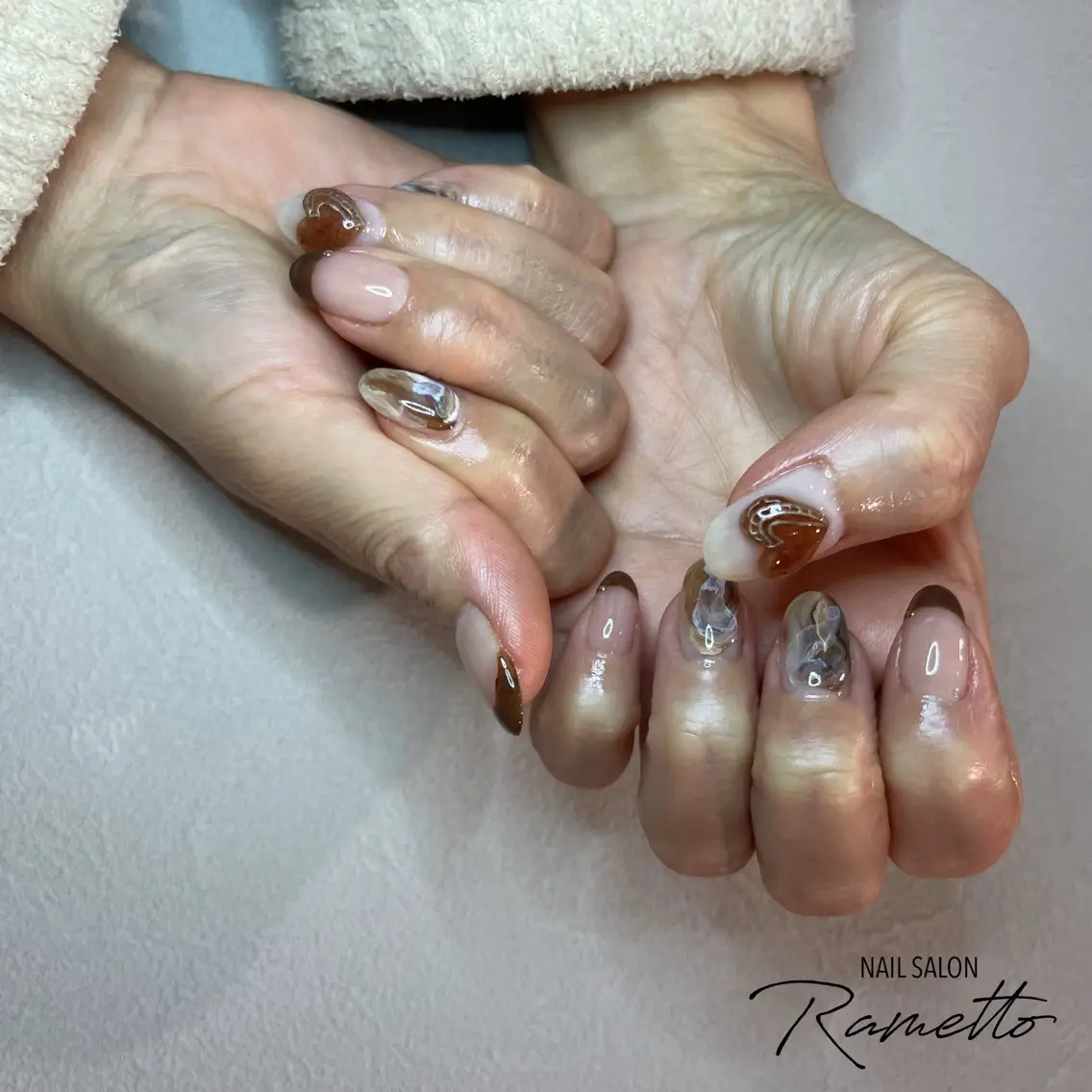 ネイル ハンドネイル NAILSALON Ramettoのネイルデザイン