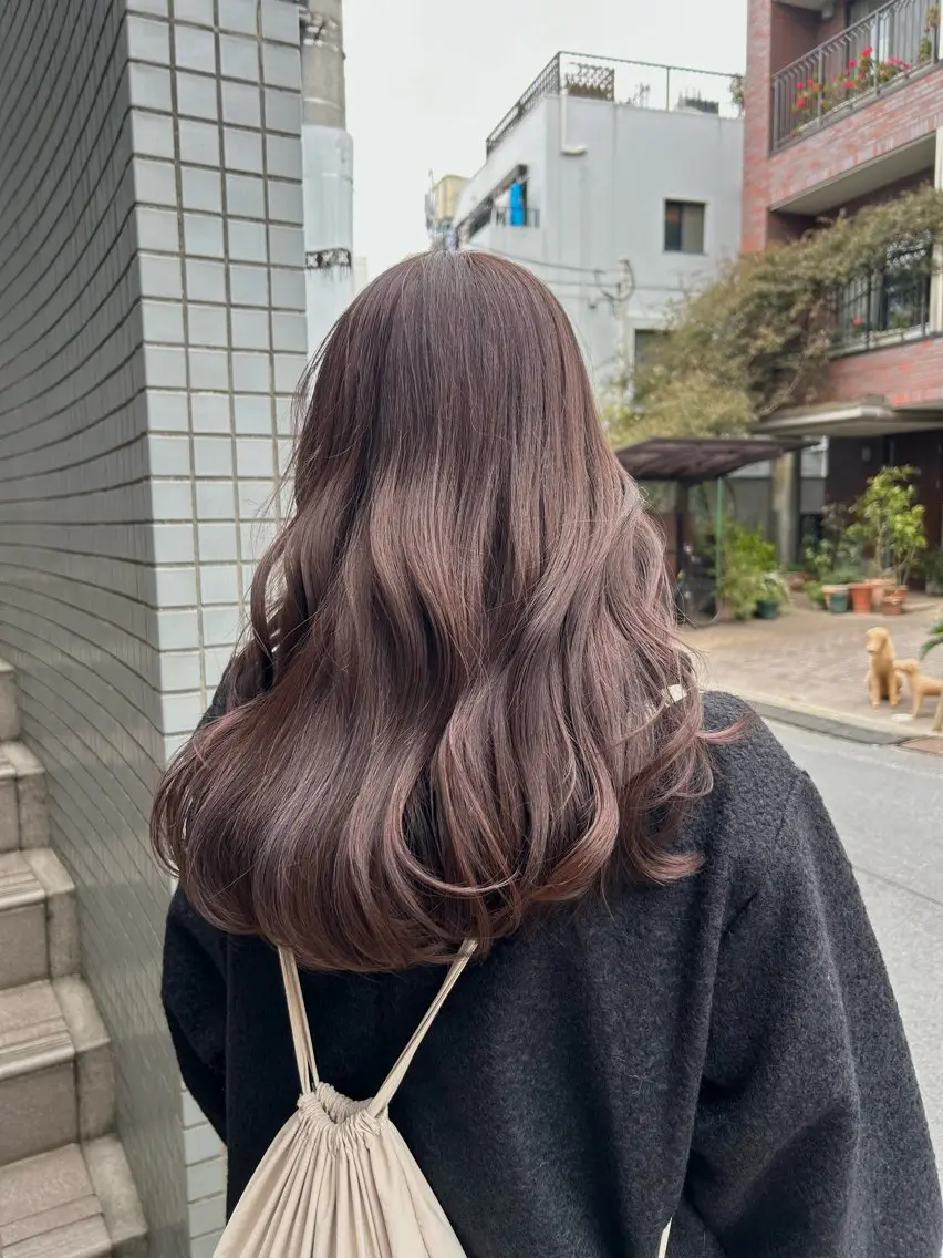 【平日限定】透明感カラー+オージュアクイックトリートメント+極上ヘッドスパ💆🏼の写真