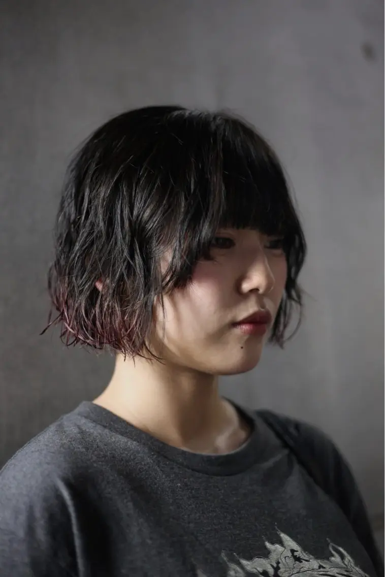 ショート カット ヘアカラー ANDREY RISAのヘアスタイル