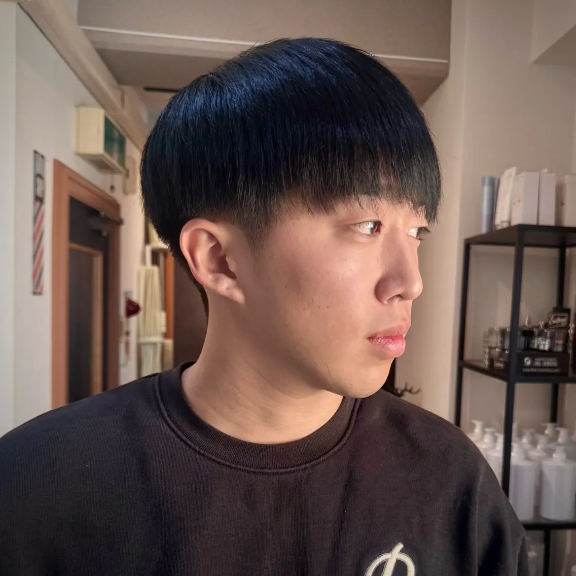 ショート カラー メンズ マッシュ カット ヘアカラー 立川メンズカット/ メンズパーマ💈三上のヘアスタイル