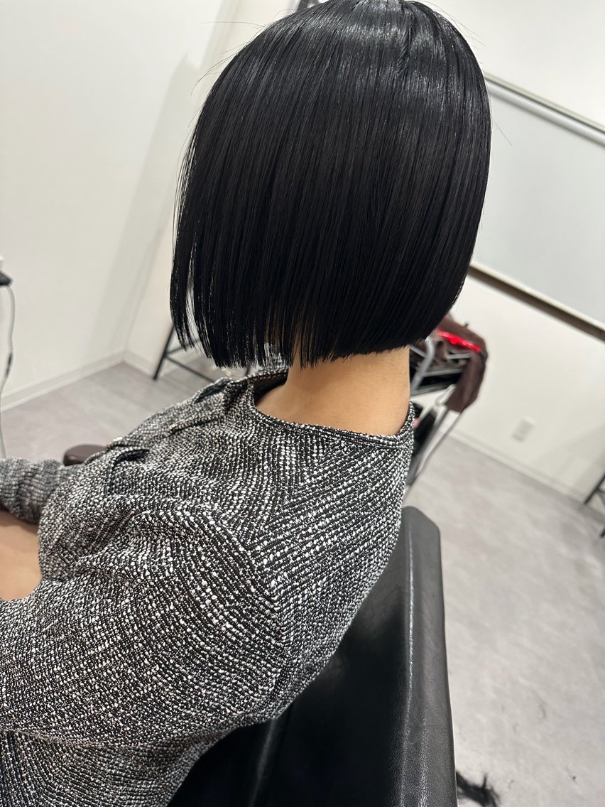 ショート カット トリートメント 🌈髪質改善🌈 過去の1艶サラ体験✨のヘアスタイル