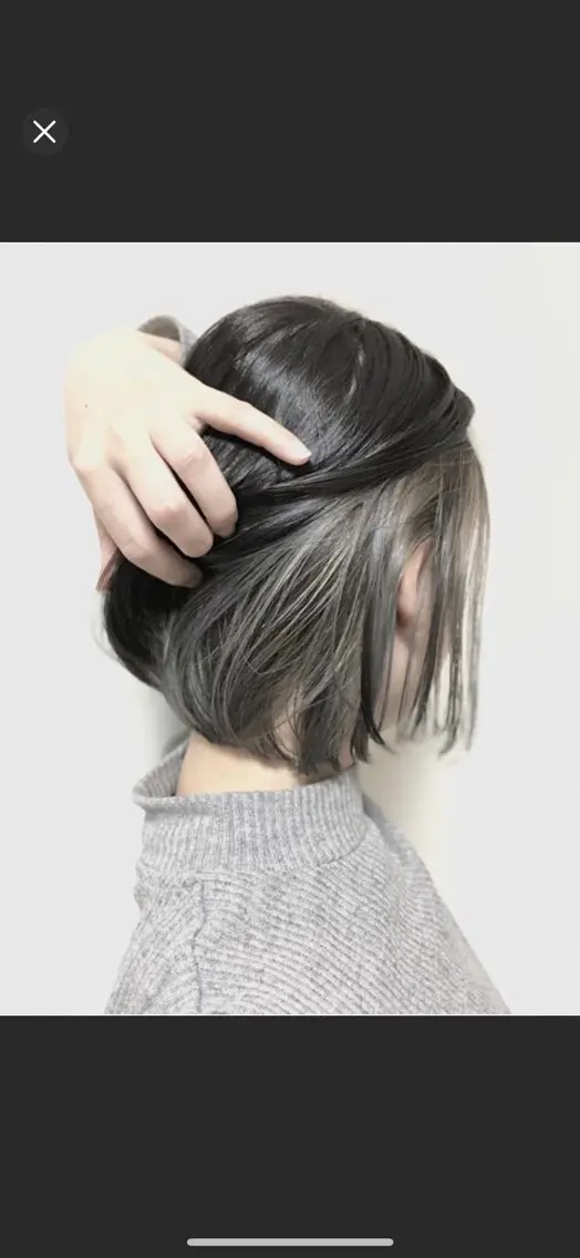 人気メニュー♪インナーダブルカラー＋カット＋高品質炭酸泉＋3STEPトリートメントの写真