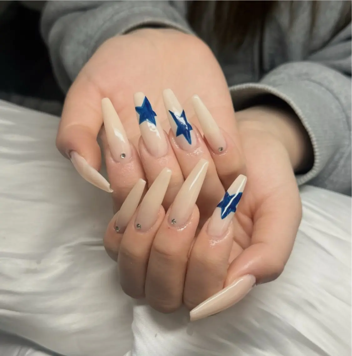 ネイル アートネイル 韓国ネイル 持ち込み ワンホンネイル ハンドネイル Lenie Nail Salonのネイルデザイン