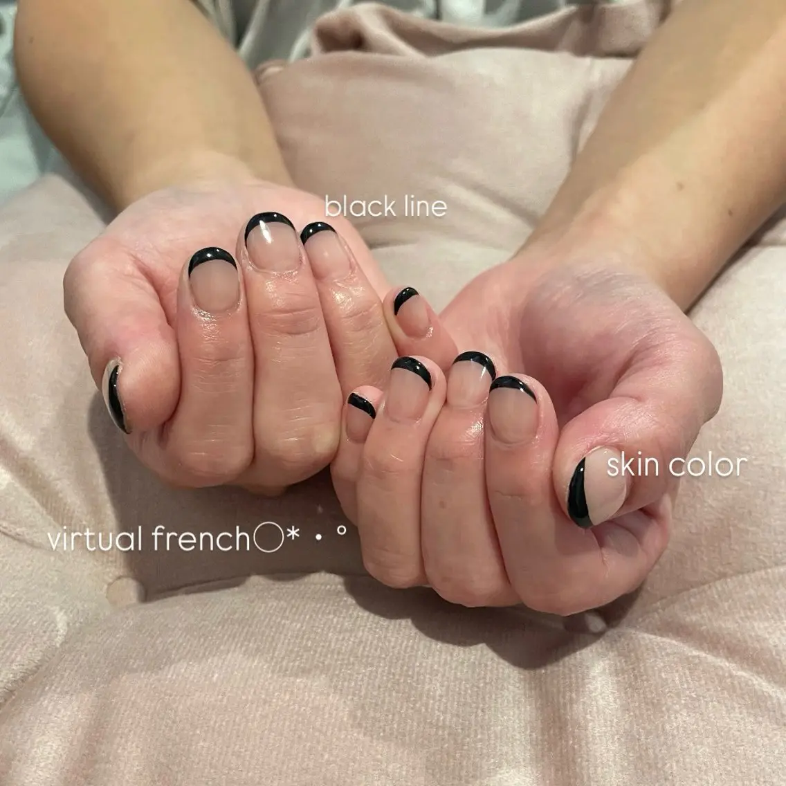 ネイル フレンチネイル petit luxe 🎀narumiのネイルデザイン