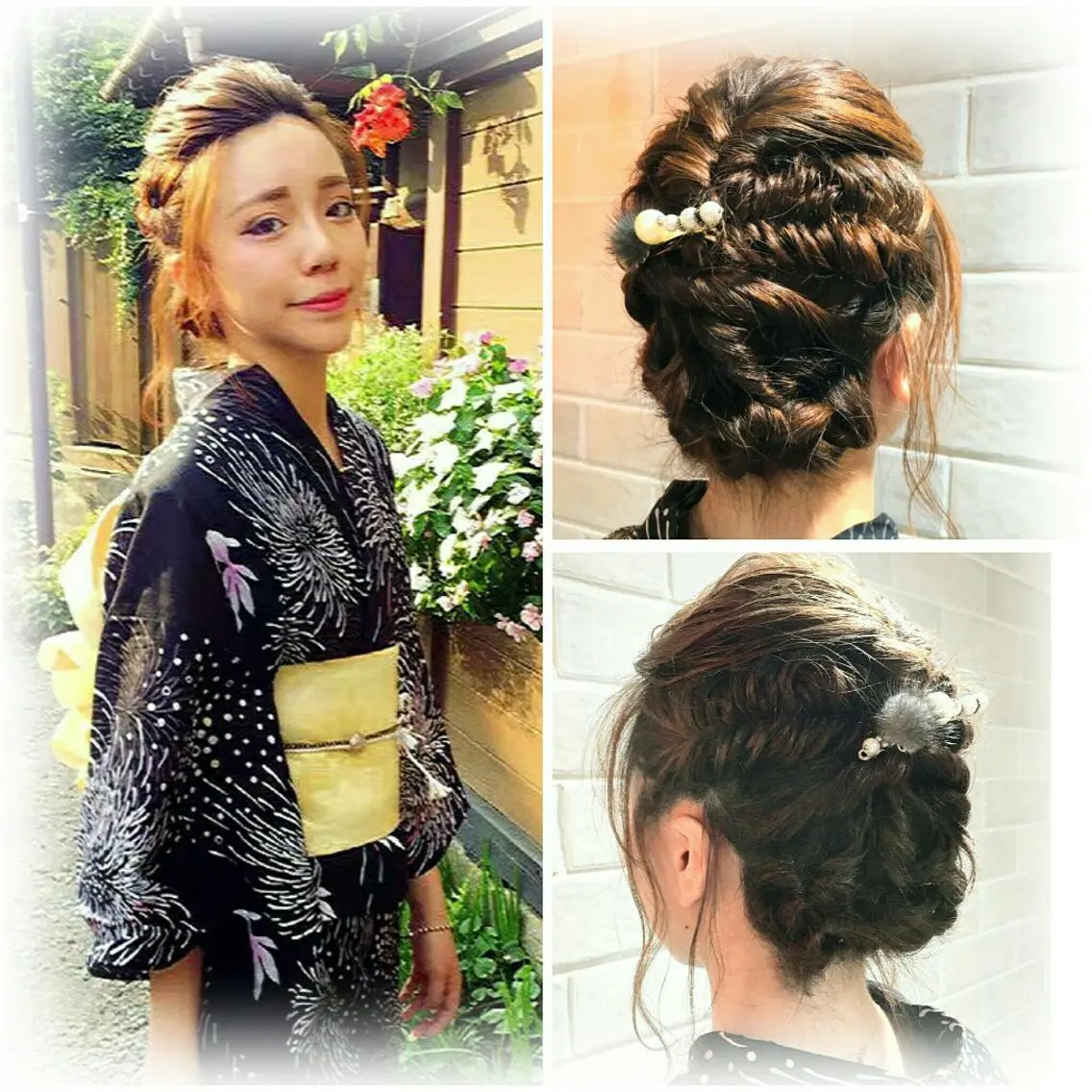ショート ミディアム セミロング ロング ヘアアレンジ 浴衣 .. meiのヘアスタイル