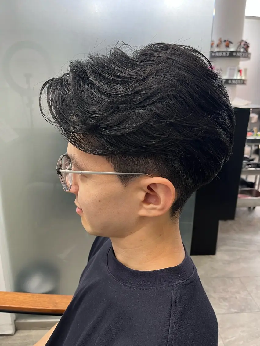メンズカット+シャンプー+スタイリング込の写真