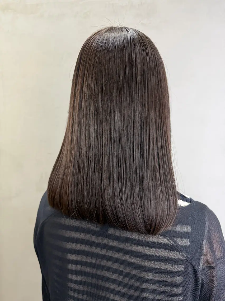 ミディアム ヘアカラー 🌟ブリーチなしカラ ー🌟 Tamakiのヘアスタイル