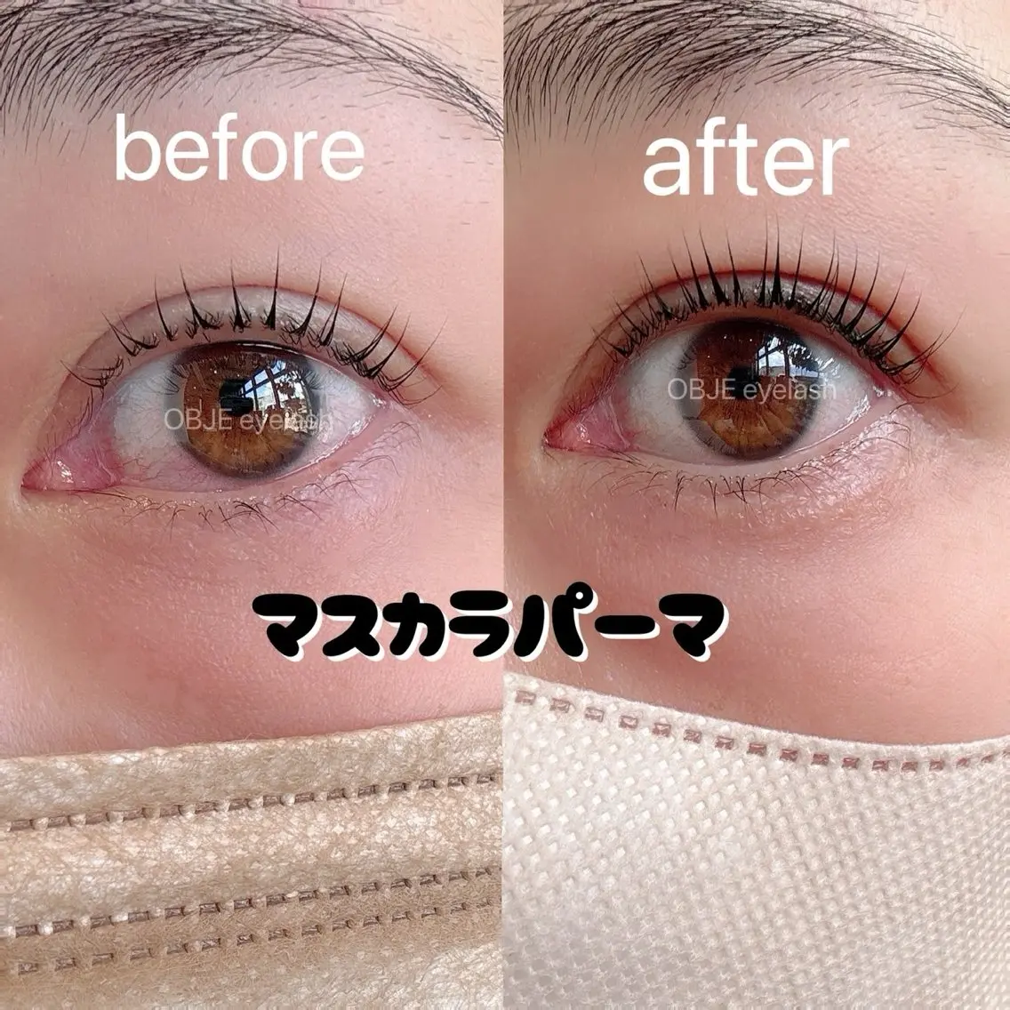 マスカラパーマ🌼アイシャンプー込み4,980円の写真