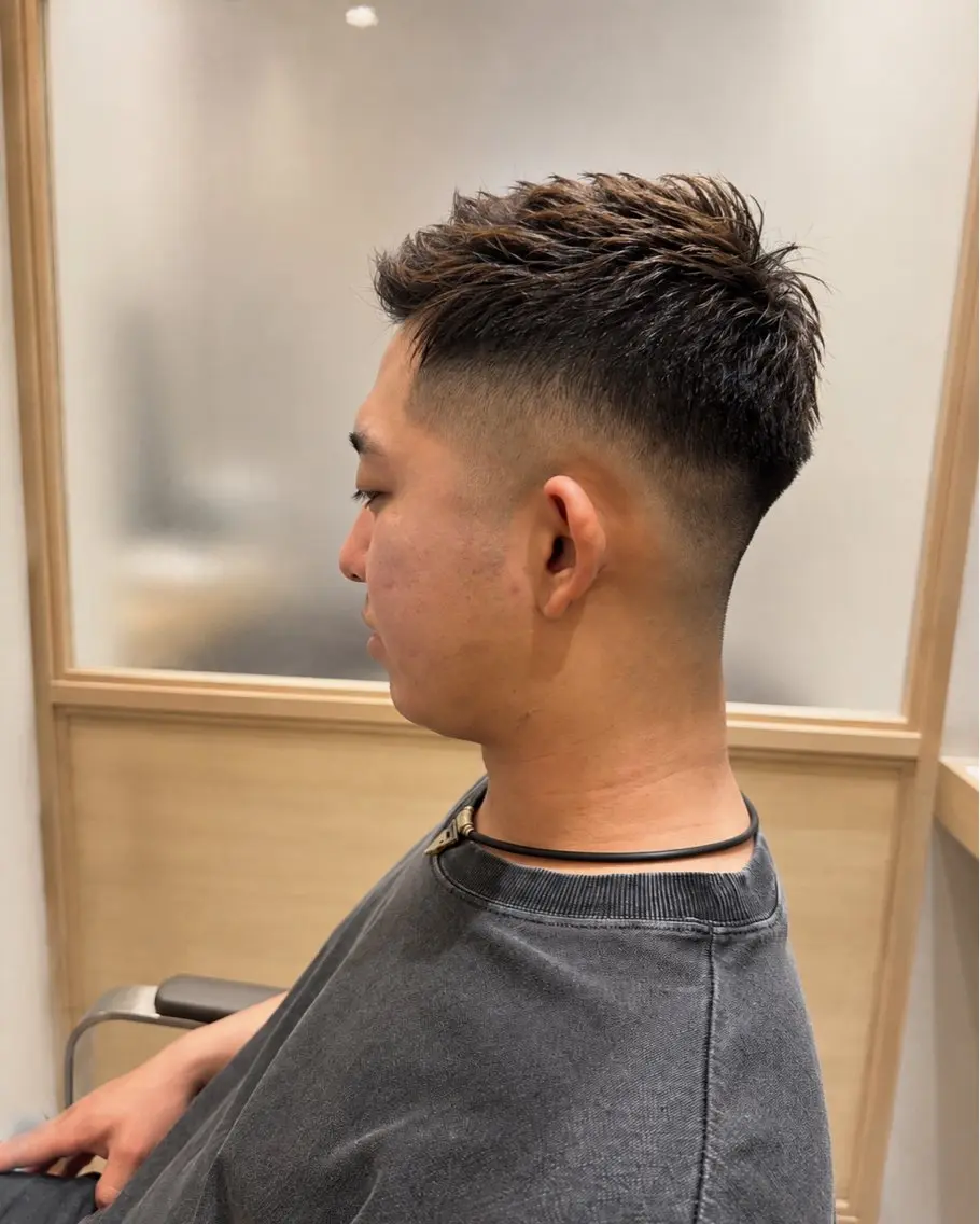 ショート メンズ 髪質改善 カット トリートメント ヘッドスパ 久木原 ゆりのヘアスタイル