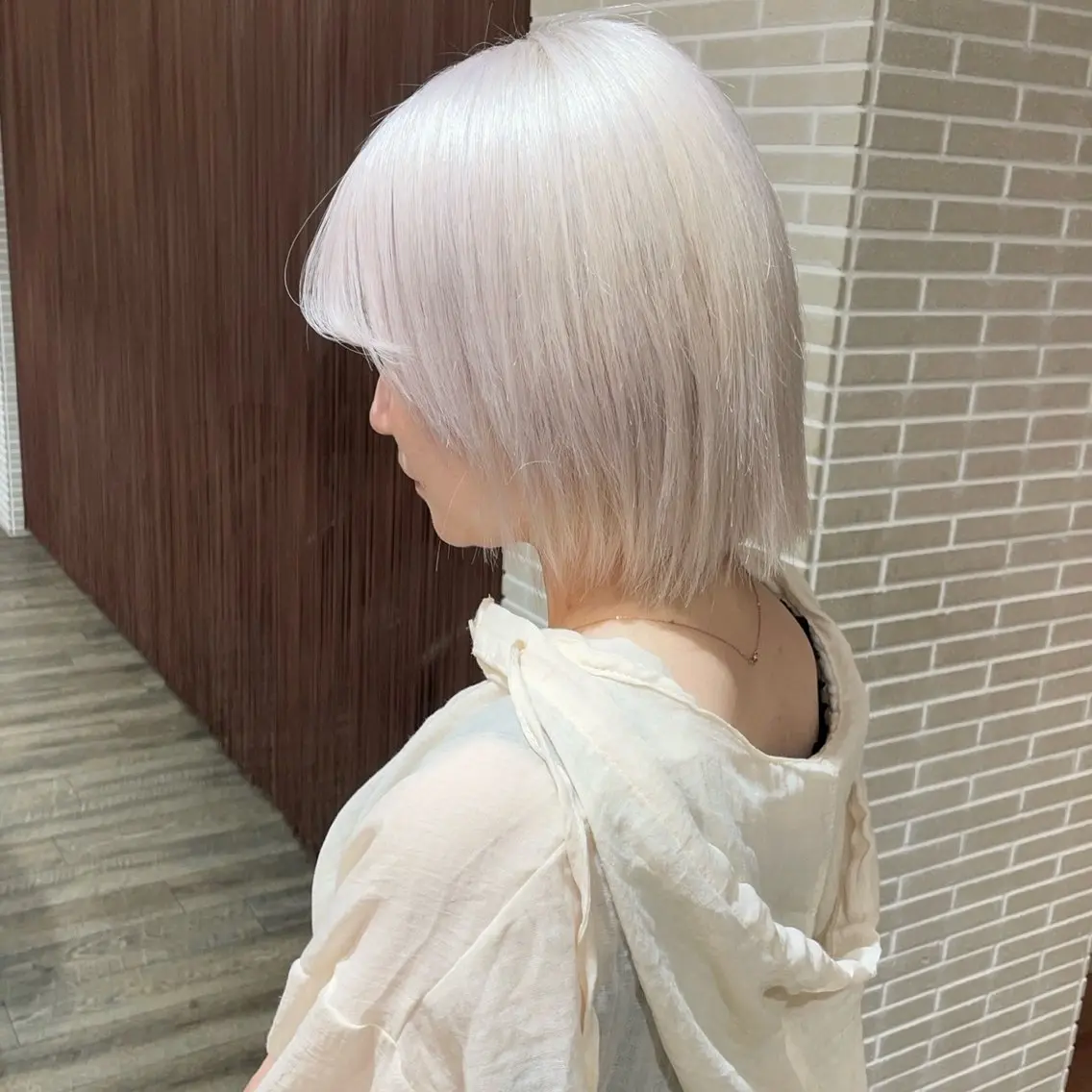 ショート カラー ヘアカラー トリートメント レイヤー /ブリーチ/溝口誠二のヘアスタイル