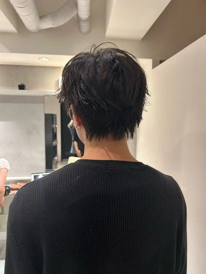 ショート カット ボブ/レイヤー ケンショウのヘアスタイル