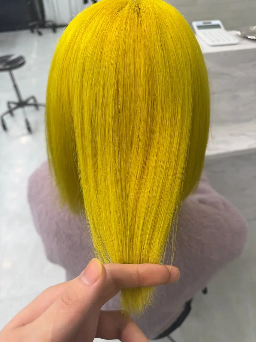 ショート イエローカラー 🌠ルイ 🌠のヘアスタイル