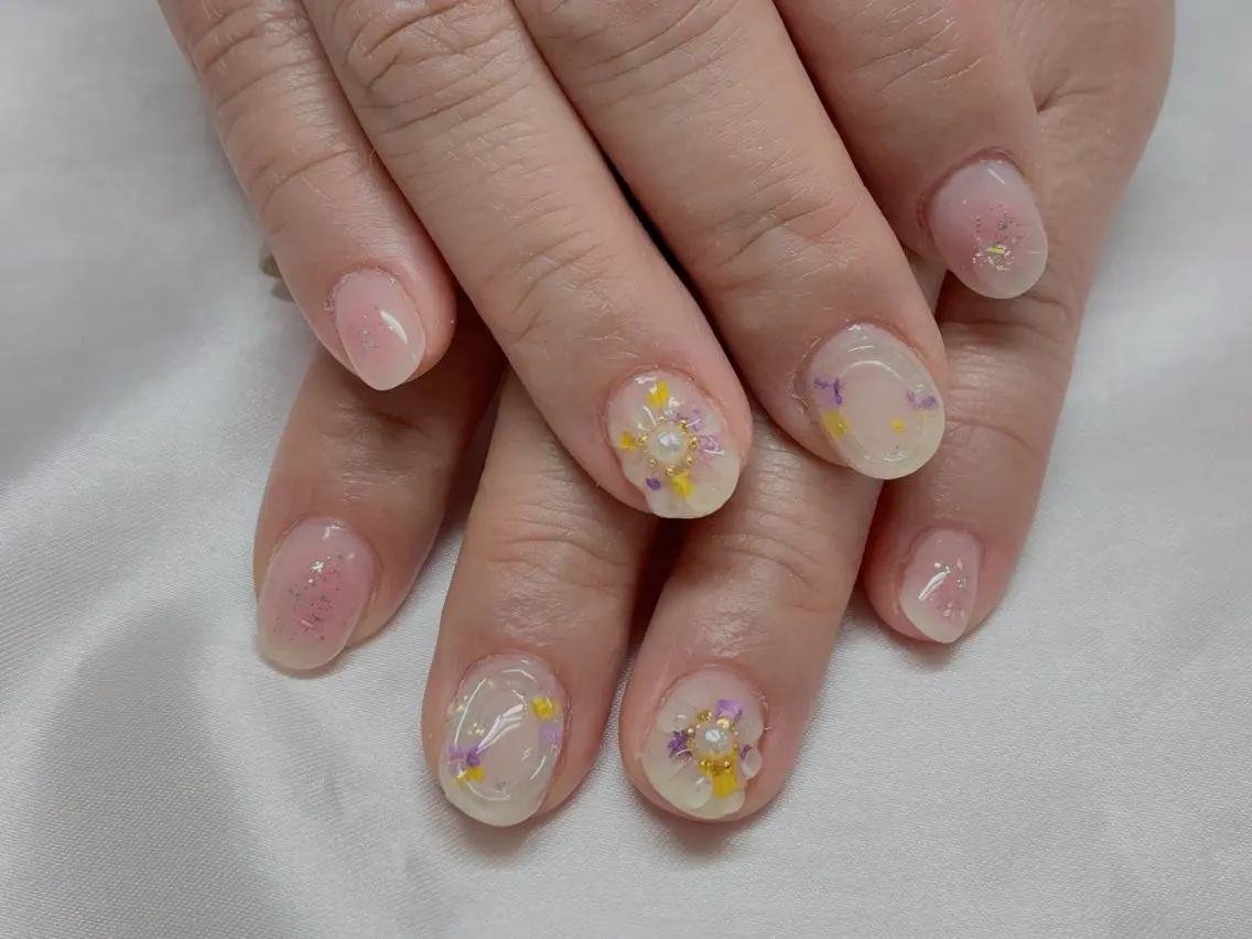 ネイル ハンドネイル Ocean nail パラジェル 取扱い店のネイルデザイン