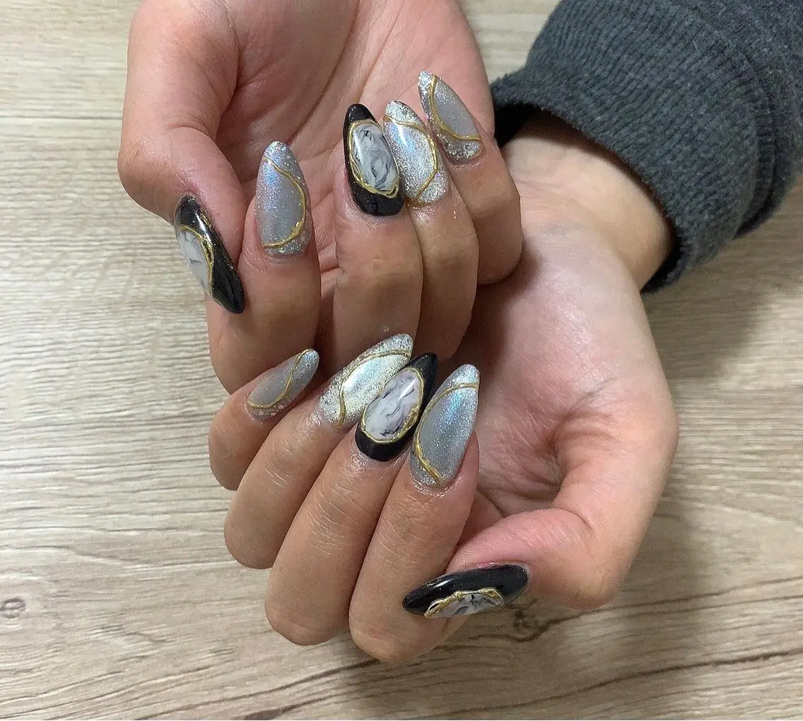ネイル 長さ出し ハンドネイル MINAMI nailsのネイルデザイン