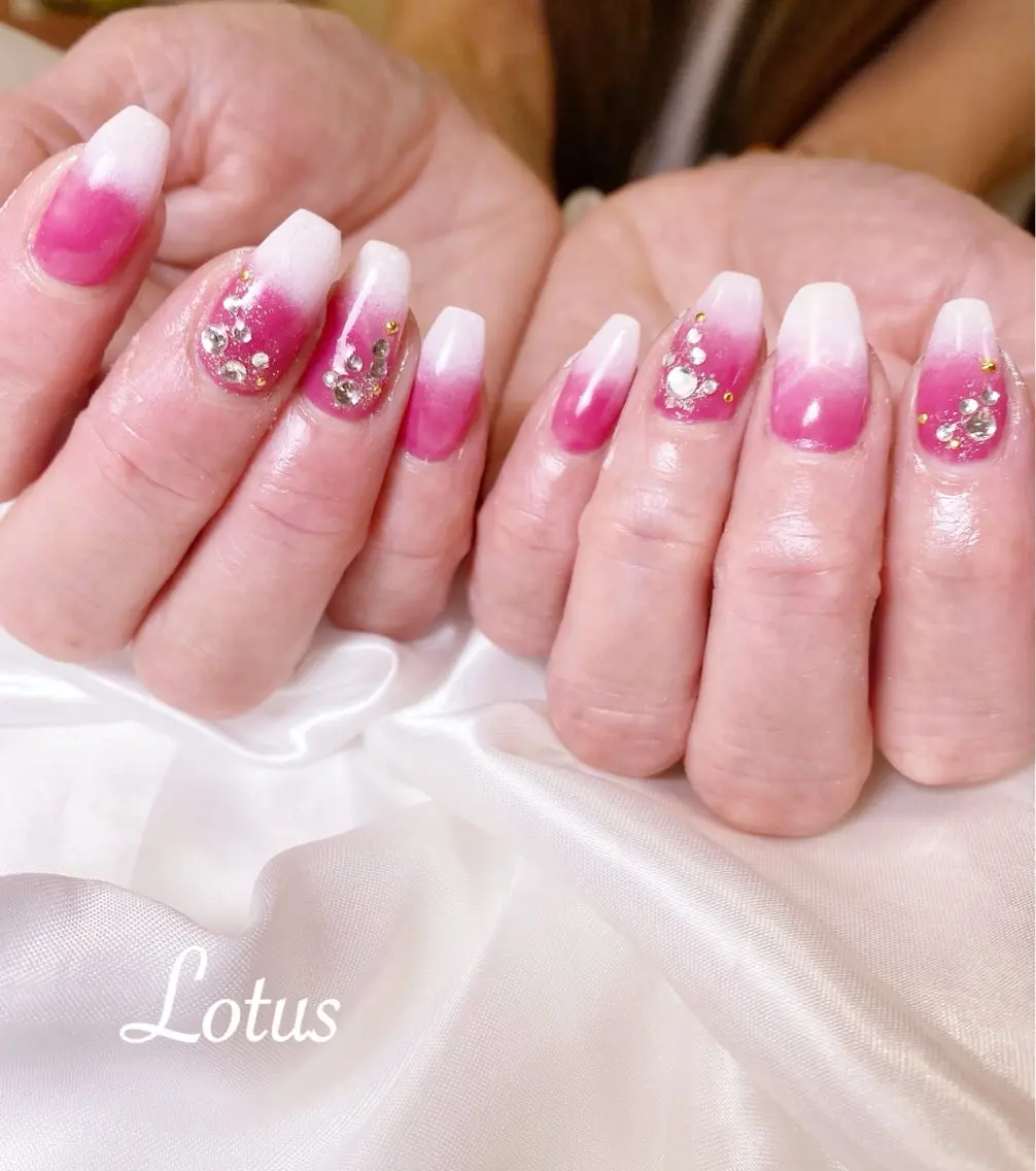 ネイル ハンドネイル ネイル＆脱毛 Lotus🌸のネイルデザイン
