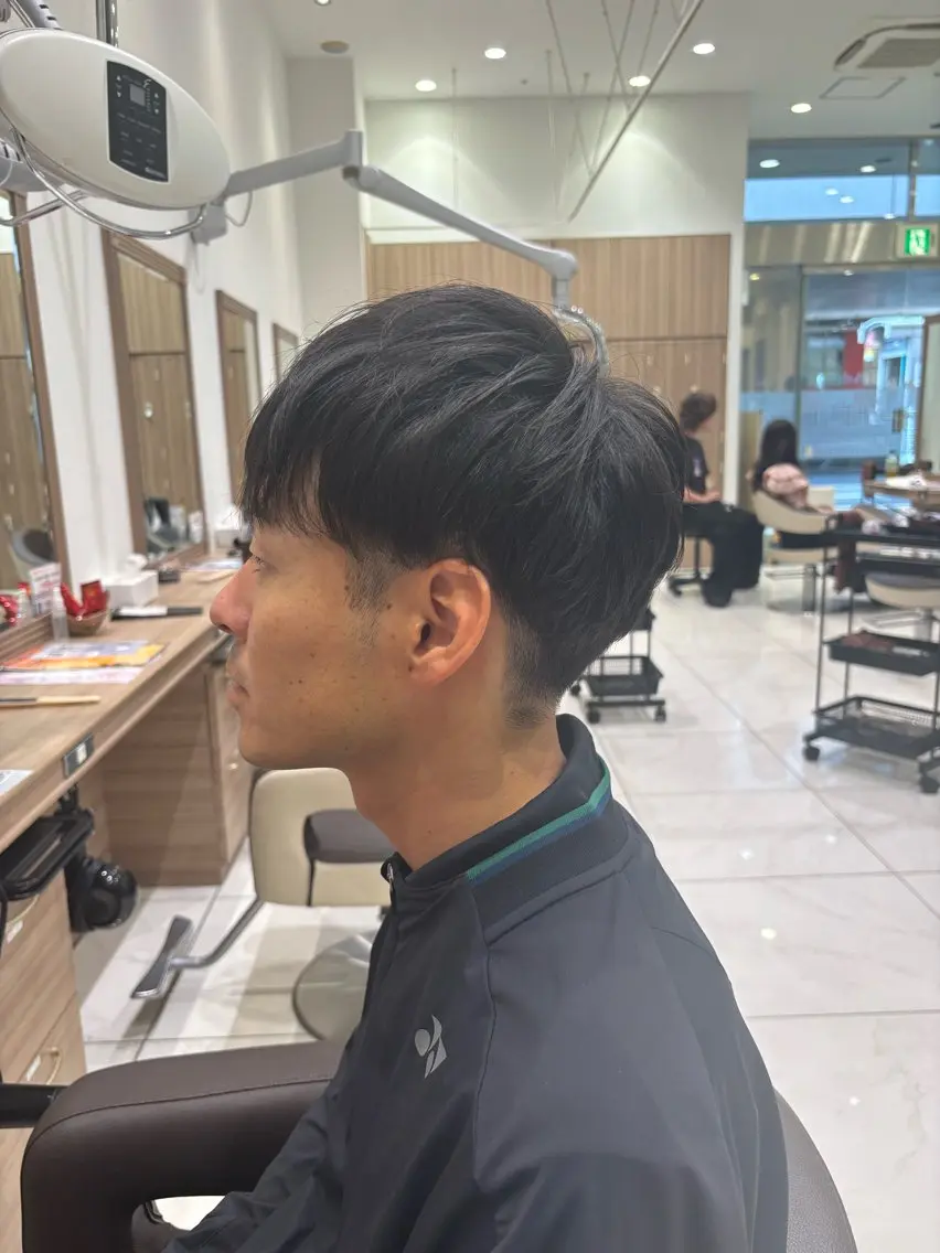 ショート メンズ 鈴木かのん/縮毛矯正 /ミニモ限定クーポンのヘアスタイル