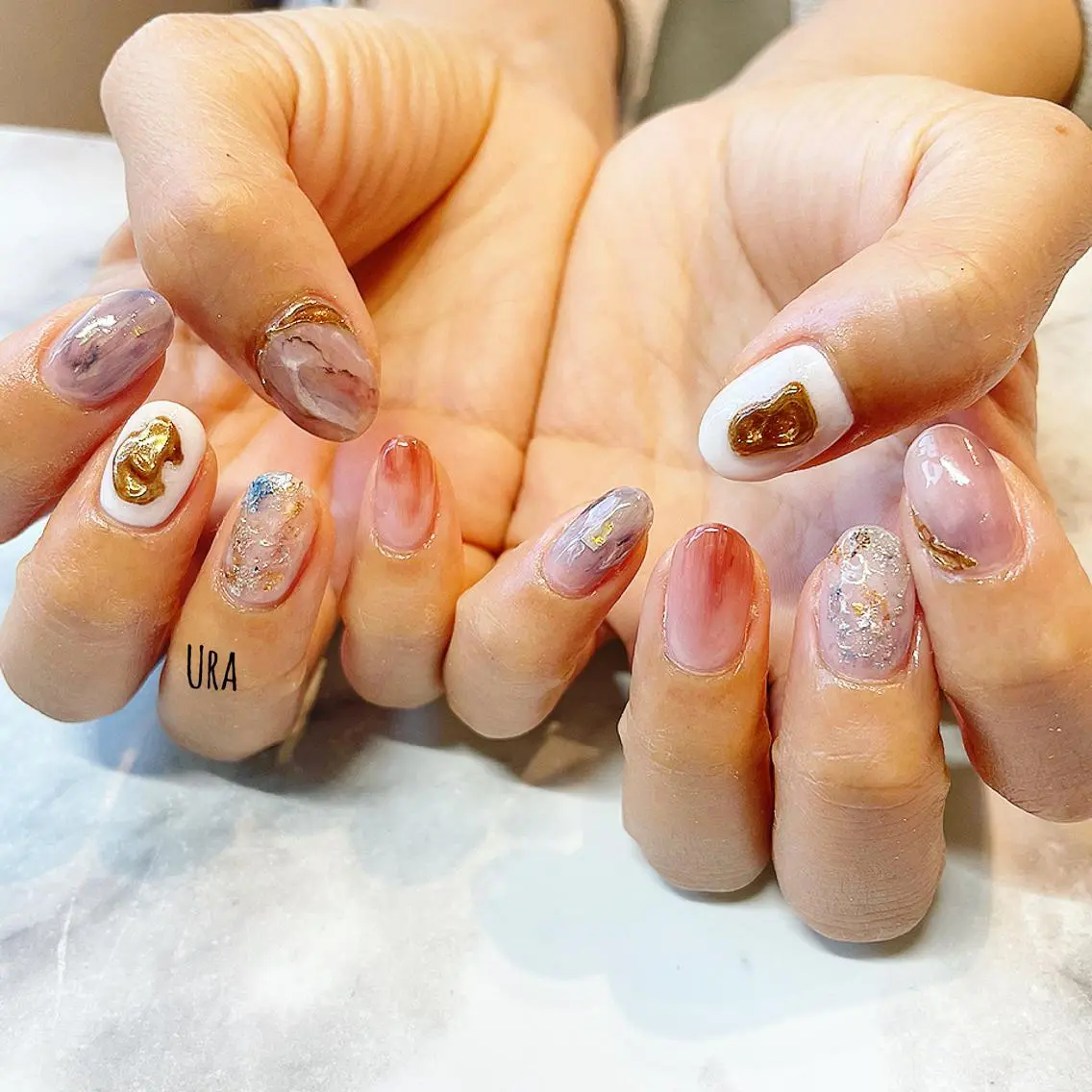 ネイル ハンドネイル UrakoNail 《nail》のネイルデザイン