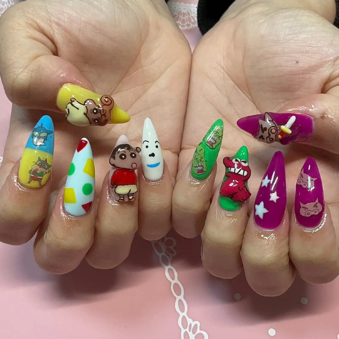 ネイル ロングネイル SalonRhyme サロンライムのネイルデザイン