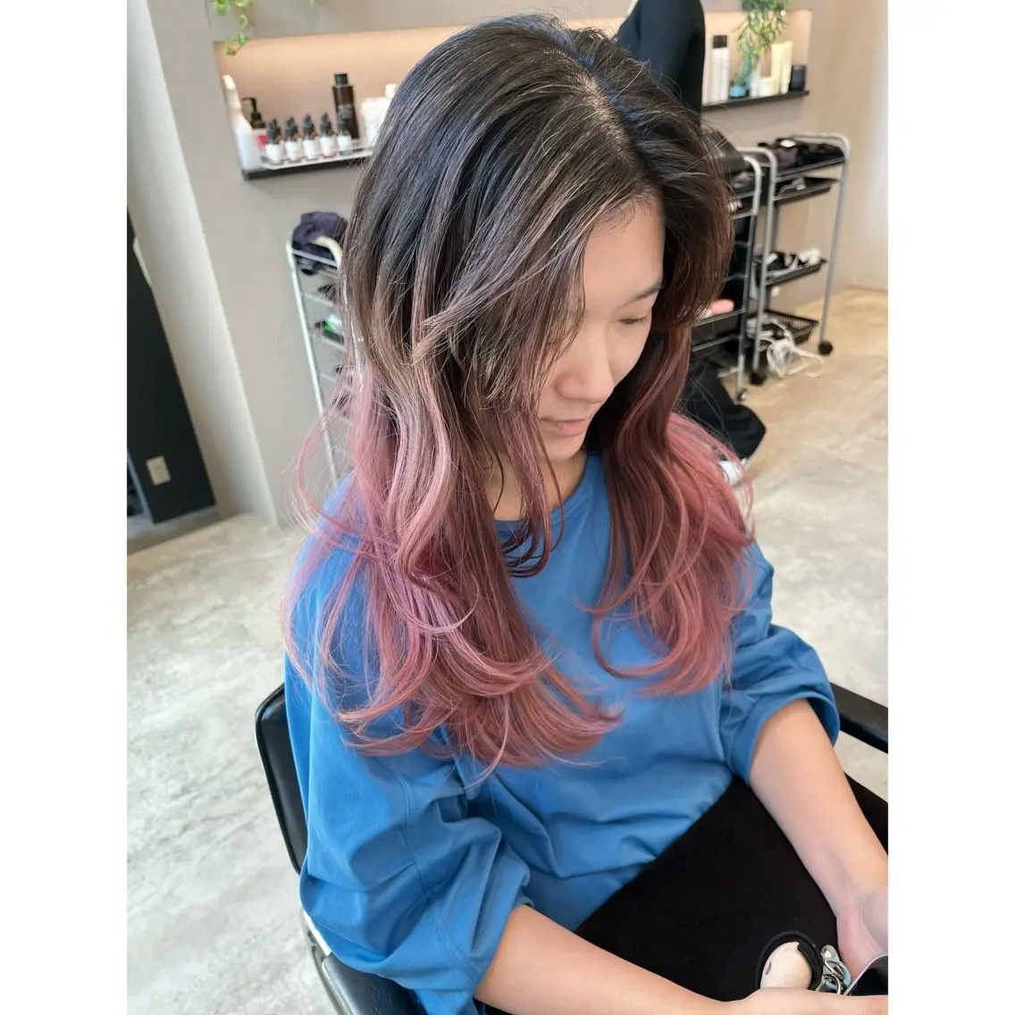 ロング 垢抜け/イメチェン color🦩ちあきのヘアスタイル