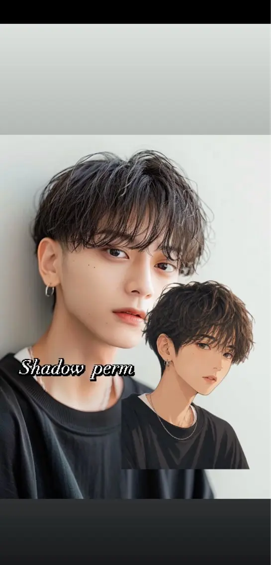 🌻7月限定メニュー🌻メンズカット✂️➕ケアパーマ🌀ツイスパ/波巻き/シャドウ/サーフカール/フェザー/海外風の写真