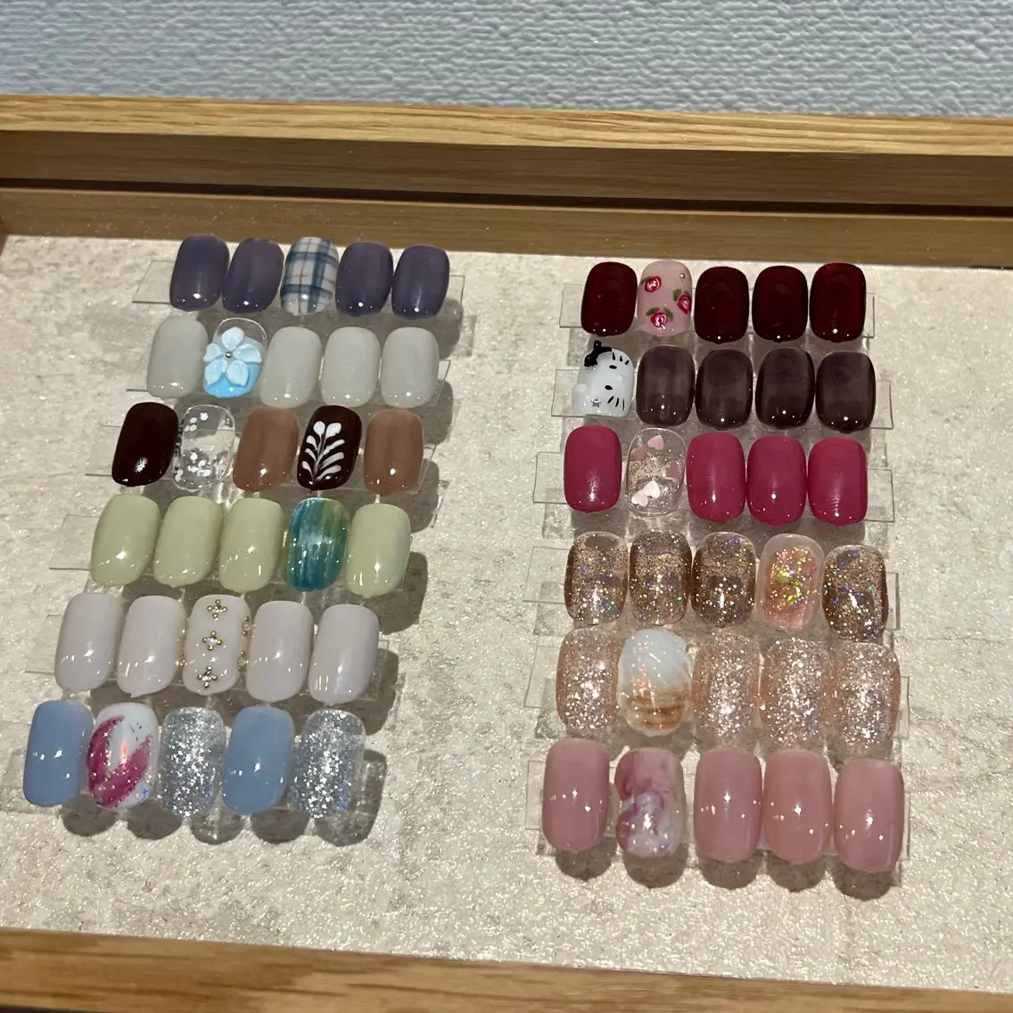 ネイル マグネットネイル ハンドネイル spica nail meguのネイルデザイン
