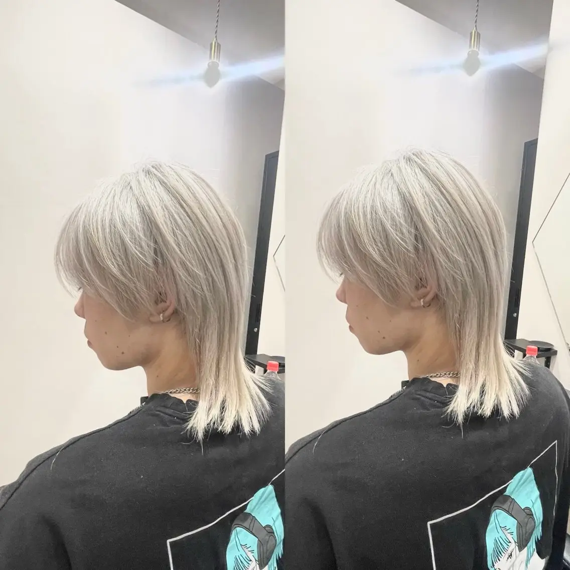 ショート ヘアカラー トリートメント Y Uのヘアスタイル