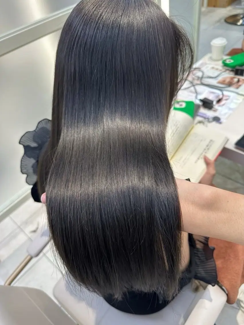 【💎ヘアカラー➕自社開発トリートメント💎】補足説明をご覧下さい❕の写真
