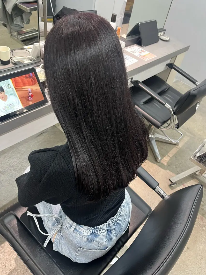 ミディアム koikiナチュラル オリーブカラー🦙のヘアスタイル