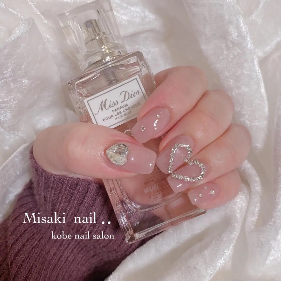 ネイル 韓国ネイル ワンホンネイル ハンドネイル nailsalon miinailsのネイルデザイン