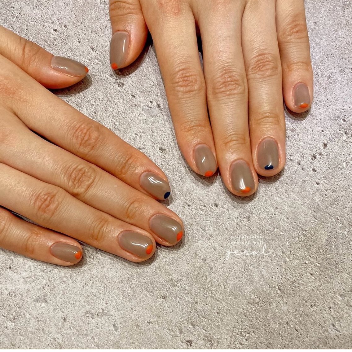 ネイル ハンドネイル ハンドケア salon geealのネイルデザイン
