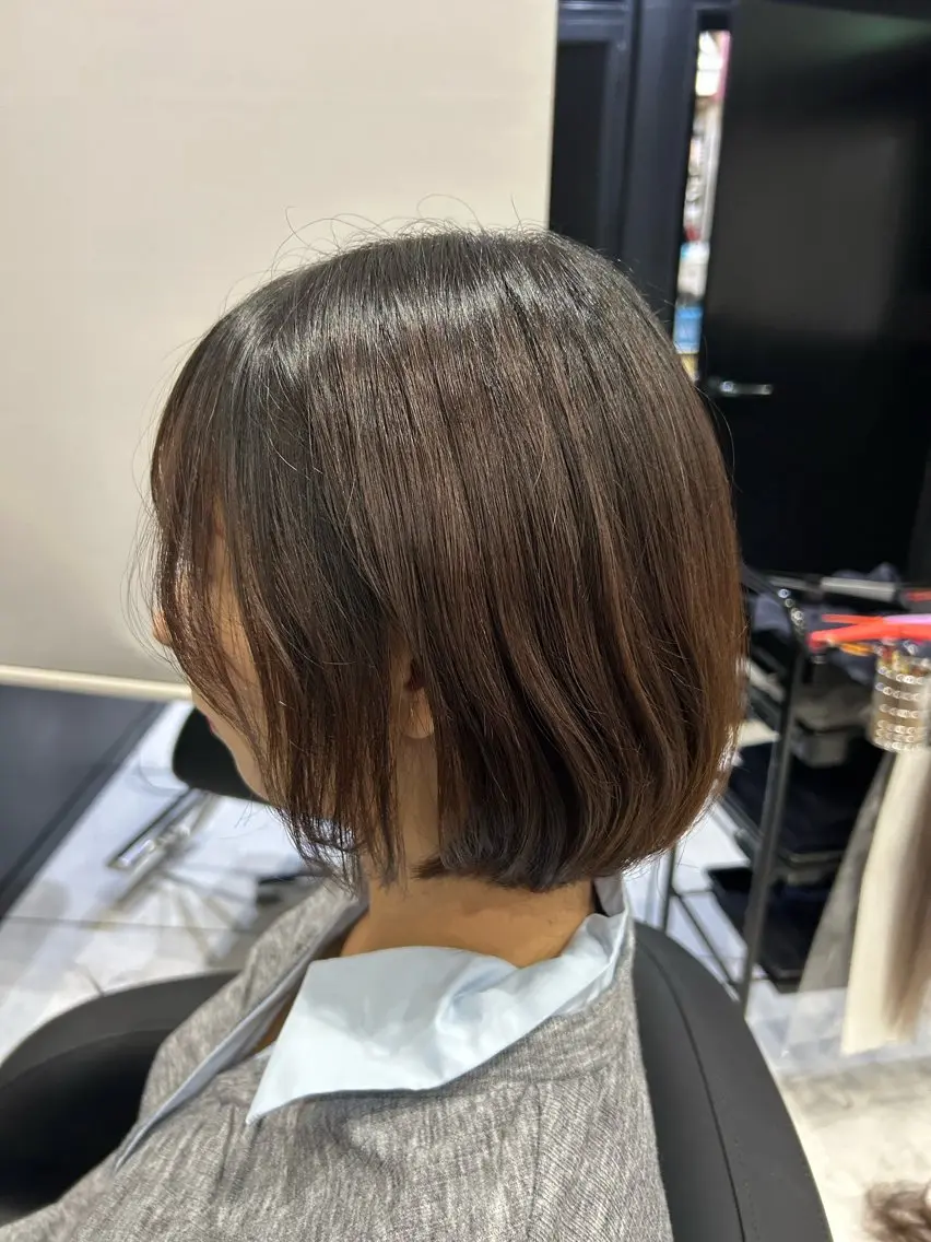 ショート ショートボブ ボブ ショートヘア 長田 麻友子のヘアスタイル