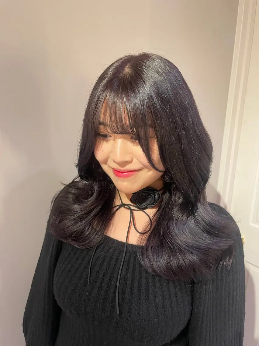 セミロング くびれヘア 柔らかメルティ ヘア🩰Yuuhaのヘアスタイル