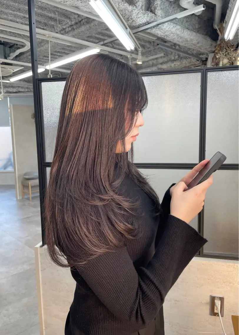 カラー maria soa/艶髪ヘアのヘアスタイル