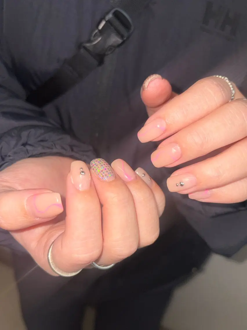 メンズ ネイル ハンドネイル ✨akari✨千葉駅 自爪育成メンズネイルのネイルデザイン