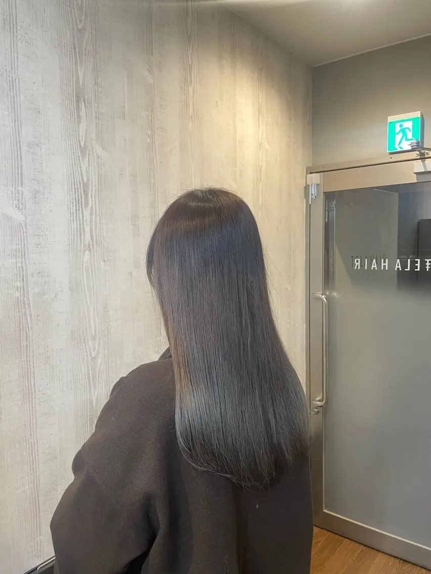 ロング カラー カット ヘアカラー トリートメント 🩵 honoka🩵のヘアスタイル