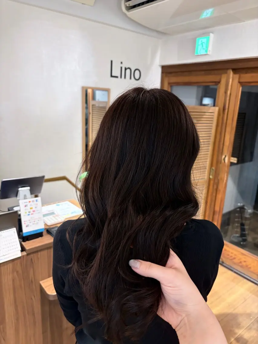 セミロング カラー ブラウンカラー ヘアカラー ショートカット透明感 カラー/gima🌱のヘアスタイル