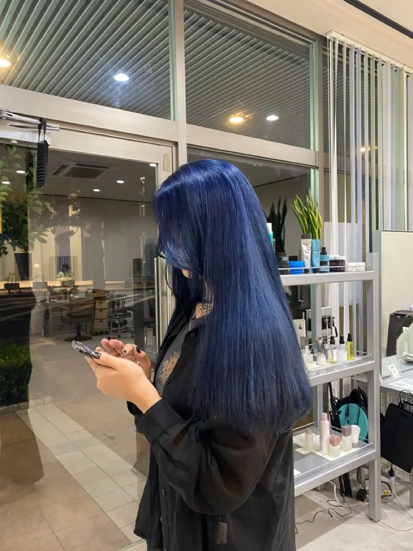 カラー ブリーチ MIDORI🎀 透明感/ベージュのヘアスタイル