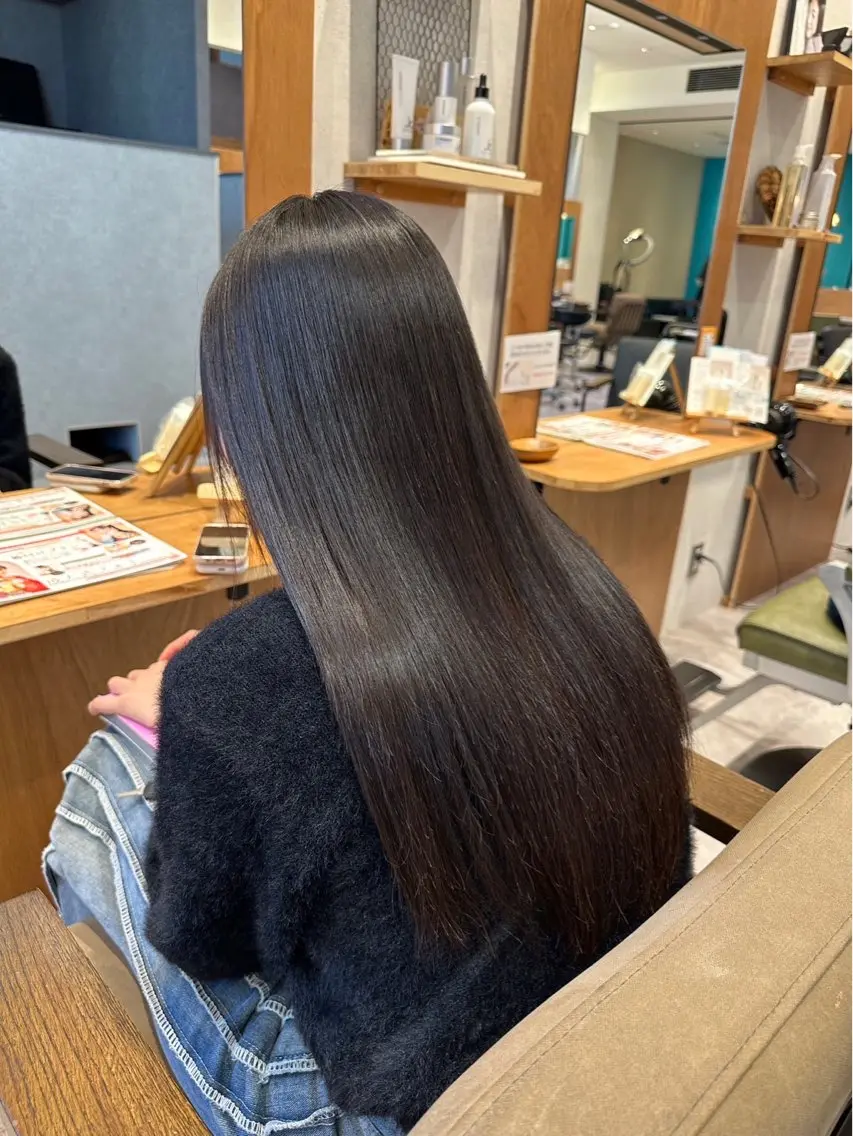 ロング カラー 艶カラー 🎀良川琴奈のヘアスタイル