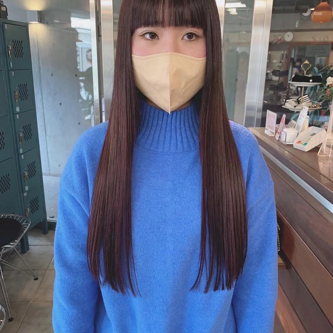 ロング カット 土屋かすみ✁︎. ꙳ 姫カットのヘアスタイル