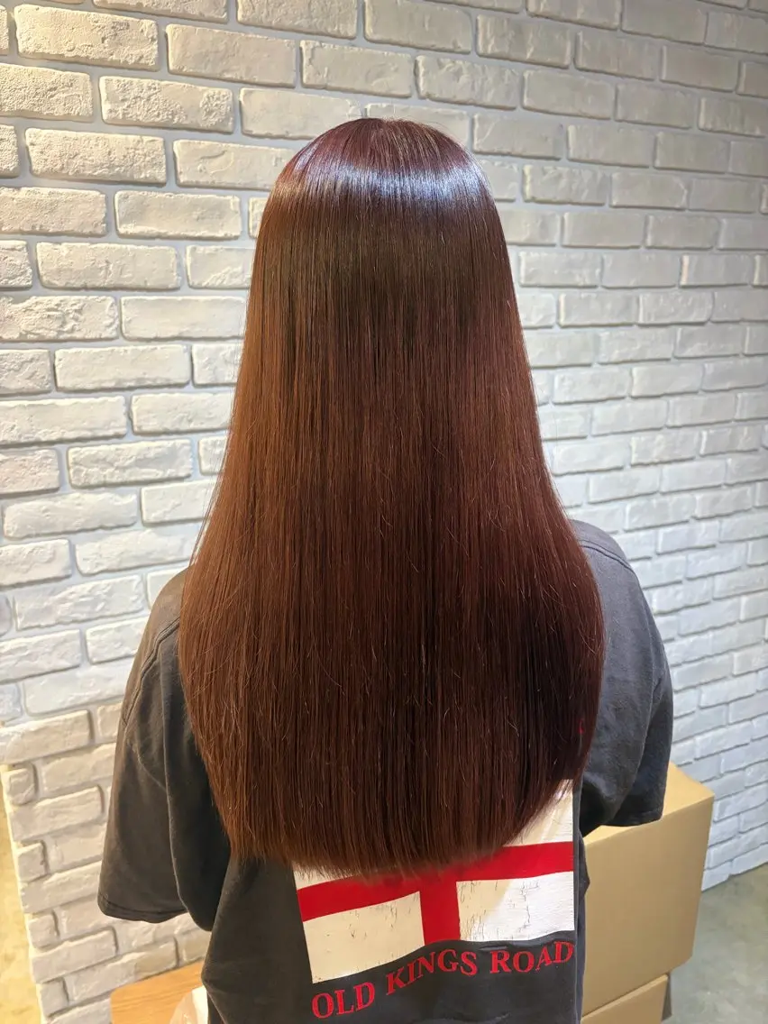 ロング カット ヘアカラー ひかる 🌀のヘアスタイル