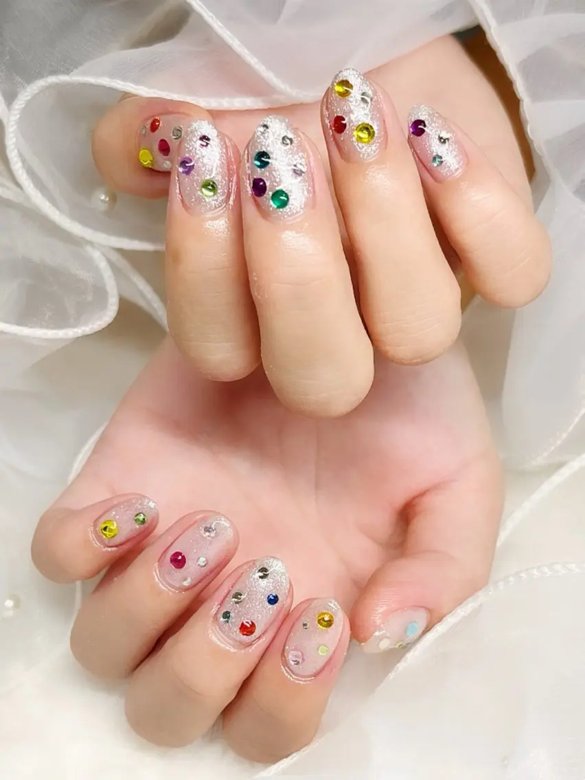 ネイル ハンドネイル AYU💅ワンホン& 推し活ネイル💕のネイルデザイン