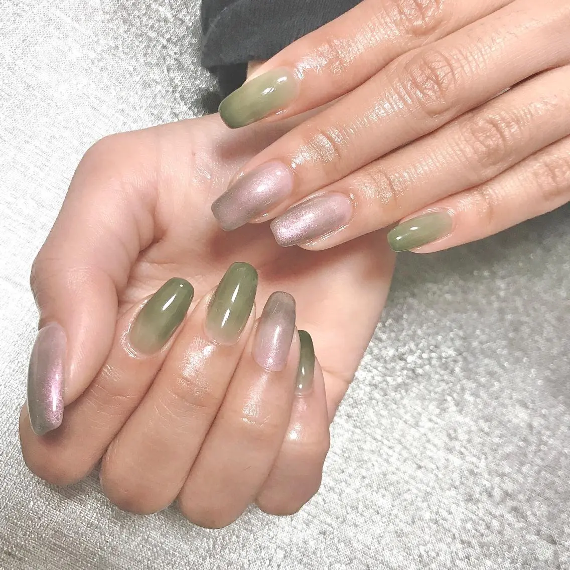 ネイル グラデーション ワンカラーネイル ステラ marikominoのネイルデザイン