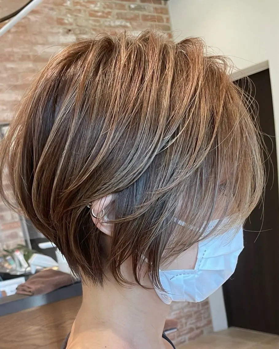 ショート 銀座ショート： こすいのヘアスタイル