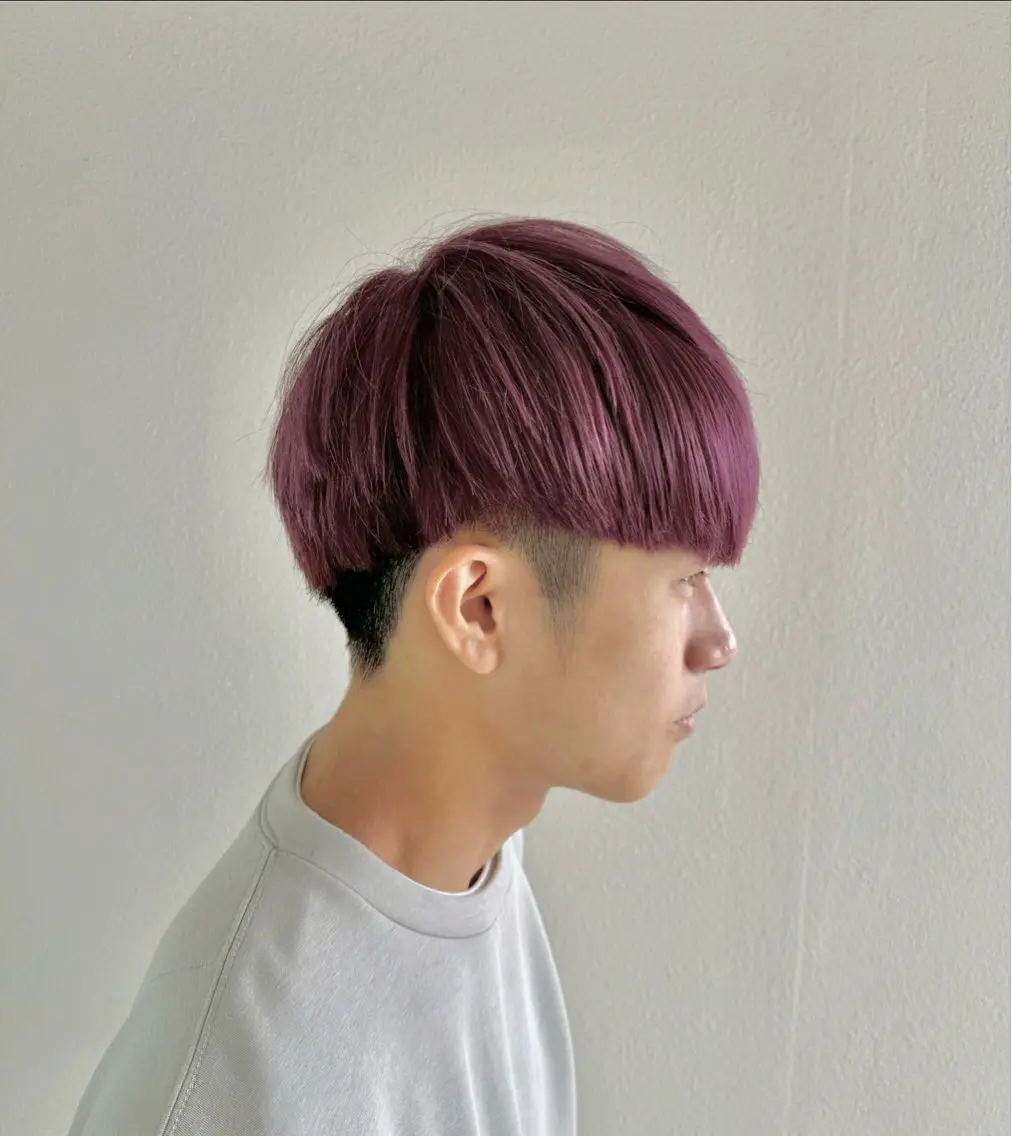 ショート カラー メンズ 鳥田 勇のヘアスタイル