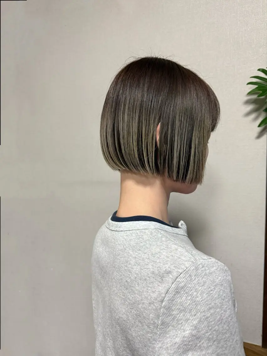 ブリーチありダブルカラーの写真