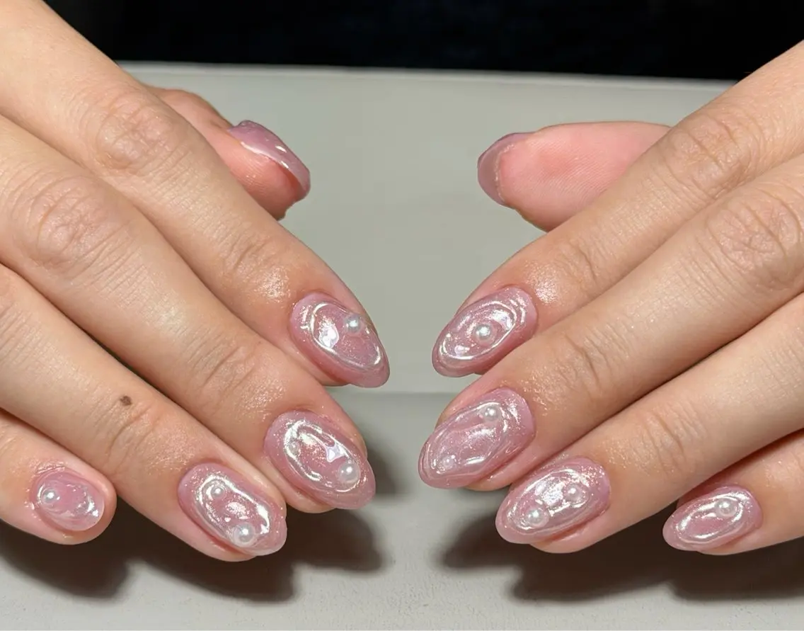 ネイル ハンドネイル 🍑 momo_nailのネイルデザイン