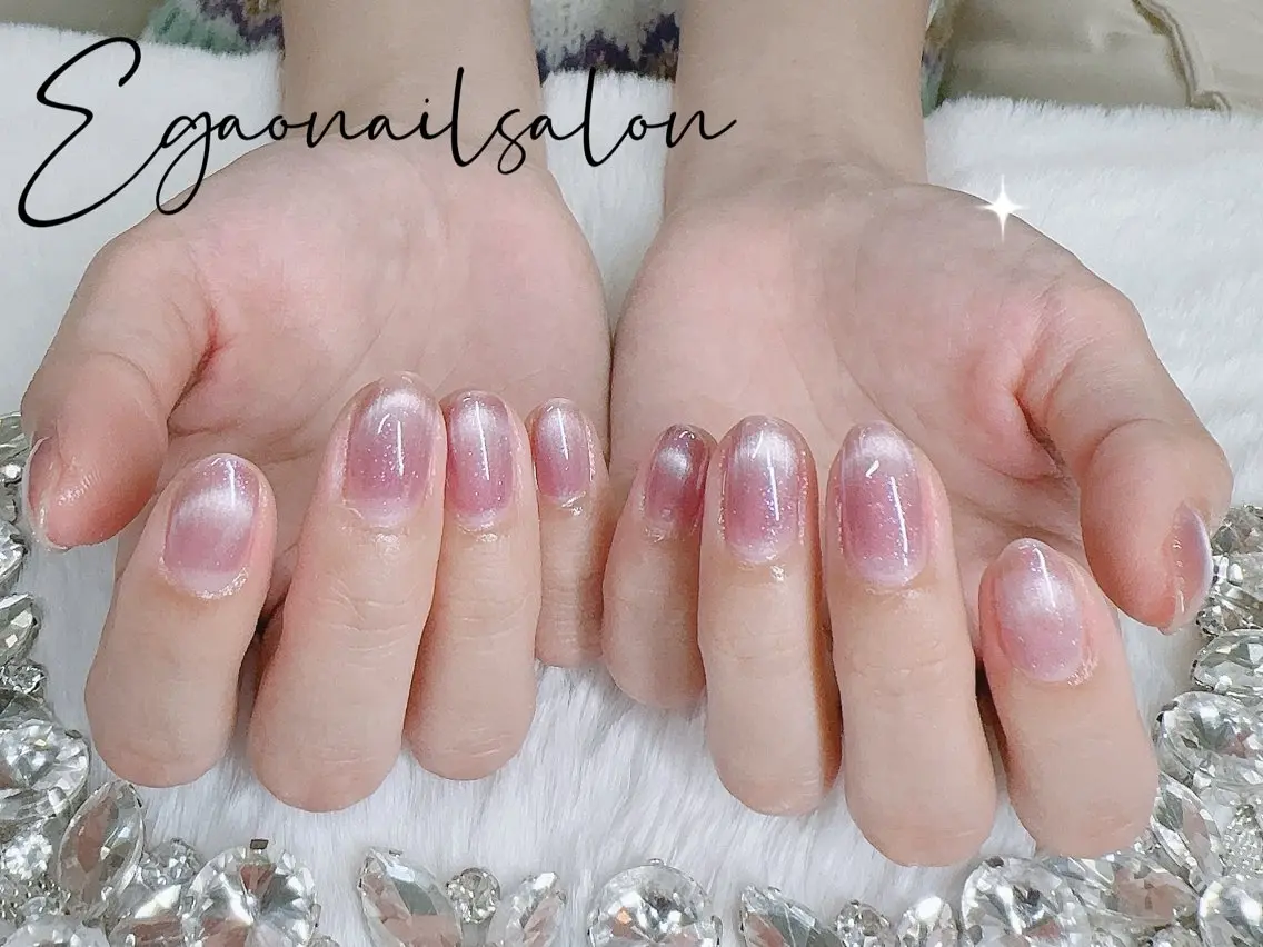 ネイル アートネイル フットネイル フレンチネイル ジェルネイル グラデーション ハンドネイル EGAO NAIL 錦糸町店のネイルデザイン
