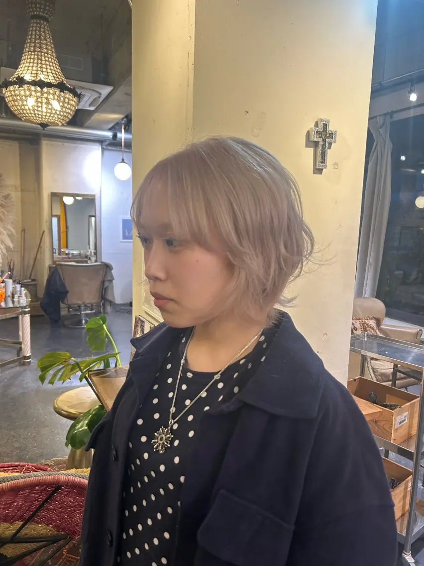 ミディアム カット はな SPURのヘアスタイル