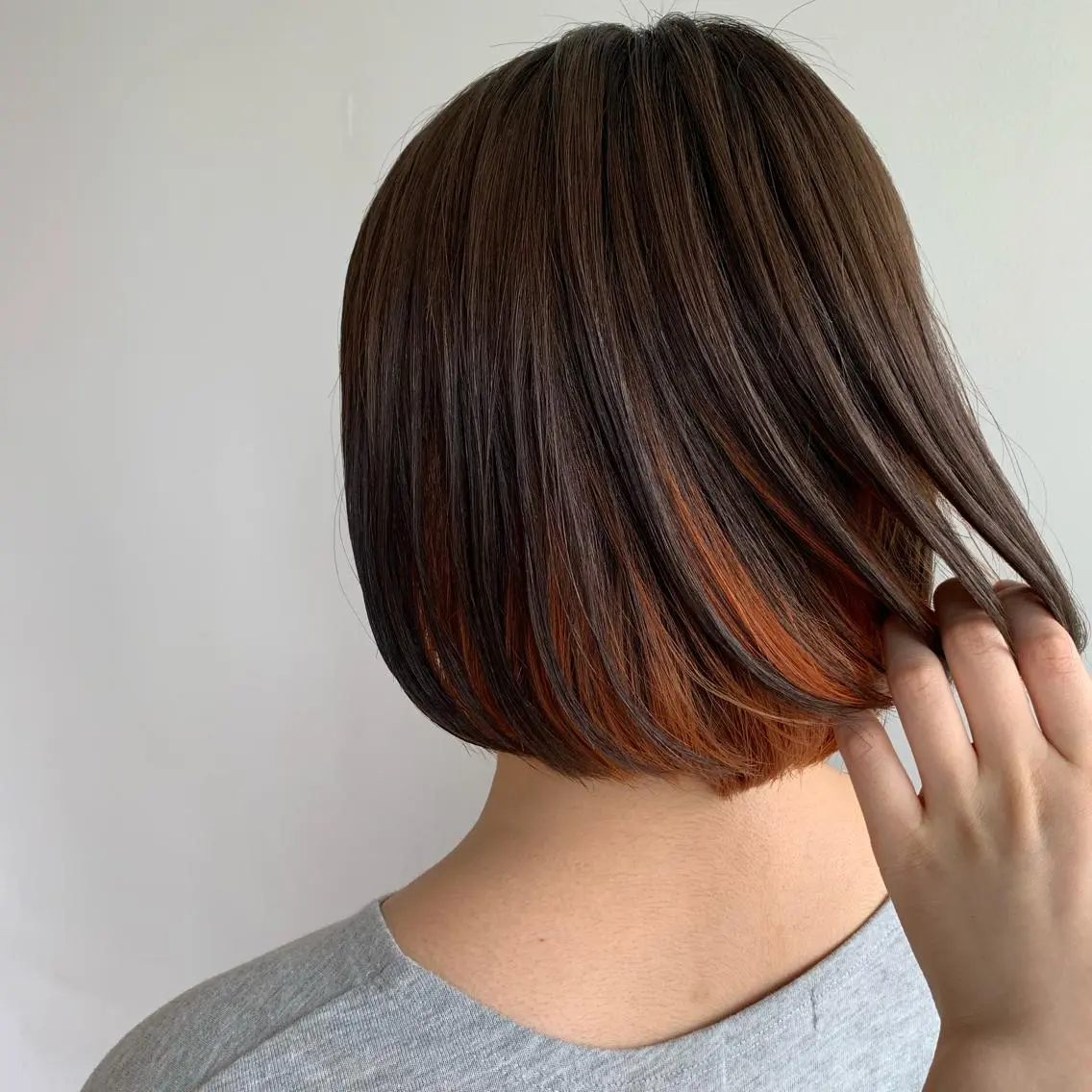 ✨インナーカラーでオシャレカラーに⭐️ケアブリーチでインナーカラーを‼️の写真